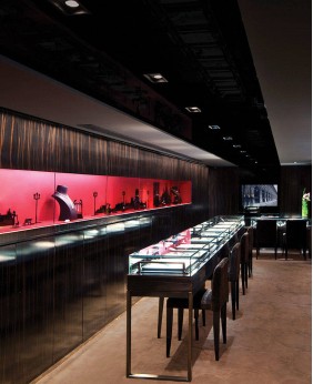 High End Luxury Retail Store  Jewelry Display