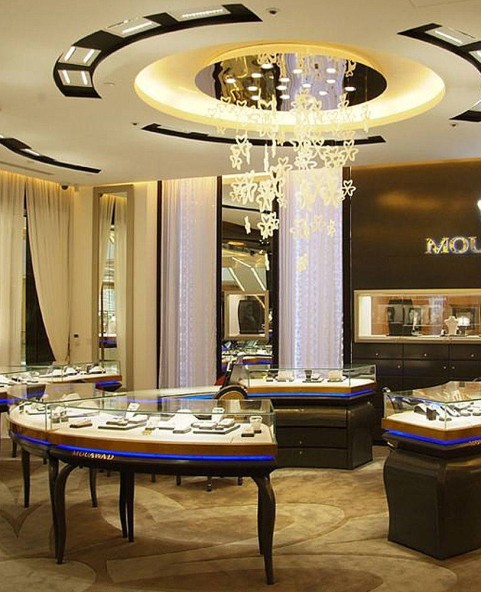 High End Retail Interior Design For Jewellery Shop
