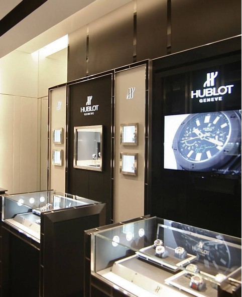 Luxury Wrist Watch Store Interior Design