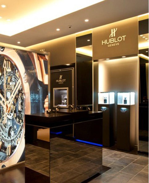 Luxury Wrist Watch Store Interior Design