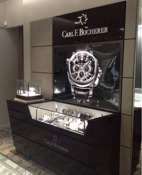 High End Watch Store Display Cabinets Design