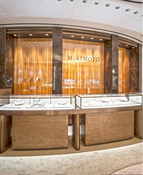 High End Luxury Jewelry Store Showcase Design