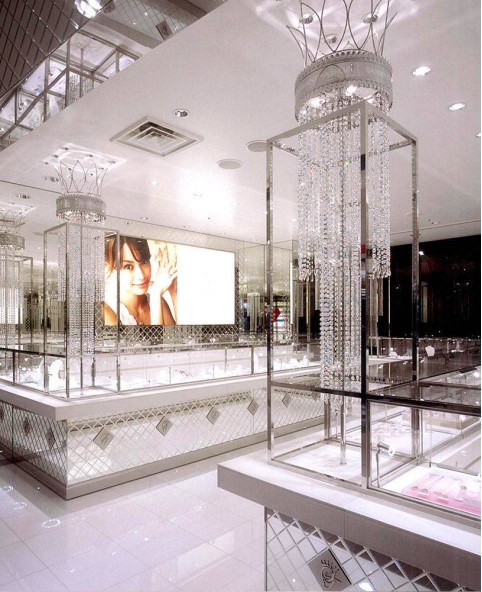 High End Display Cases For Jewelry Store