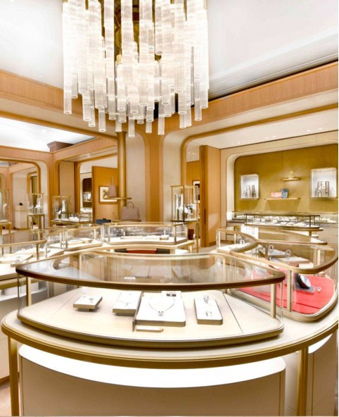 Creative Luxury Jewelry Store Interior Design