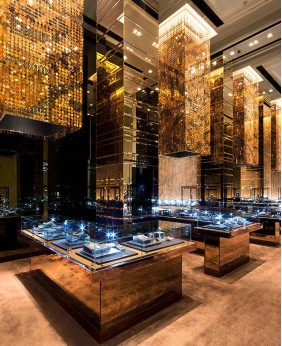 High End Luxury Jewelry Store Interior Design