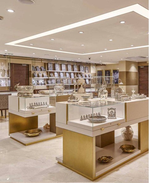 jewellery #showroom #ceiling #jewelleryshowroomceiling Jewellery showroom  Named Mr.Rahul B… | Showroom interior design, Jewelry store design, Store  design interior