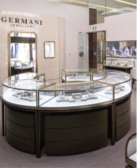 Custom Jewelry Shop Counter Design