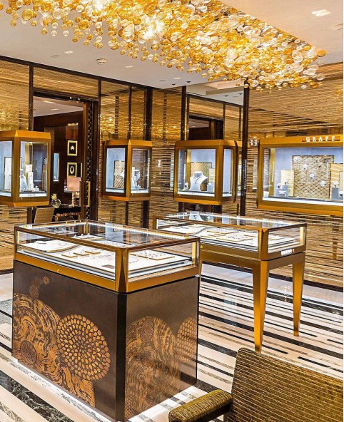 Commercial Luxury Modern Jewelry Shop Design
