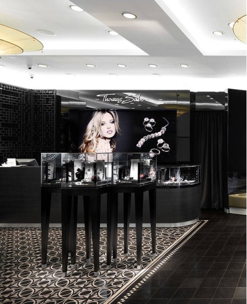 Luxury Jewellery Shop Showcase Design