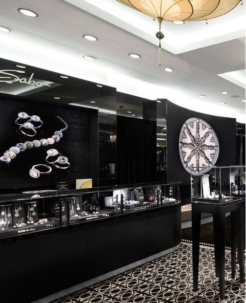 Luxury Jewellery Shop Showcase Design