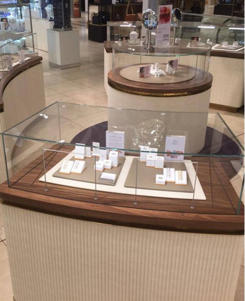 Luxury  Jewelry Shop Display Cabinet