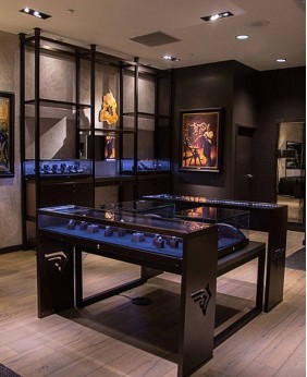 Luxury Retail Jewelry Display Cabinet