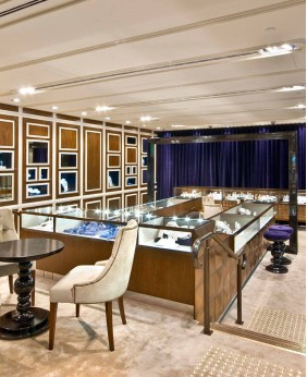Luxury  Jewelry Store Display Cabinet