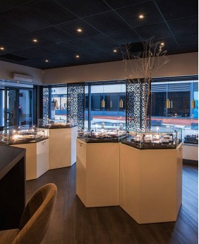 Innovative Jewellery Shop Showcase Jewelry Display Cabinets