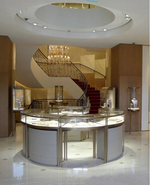Luxury Jewellery Counter Design