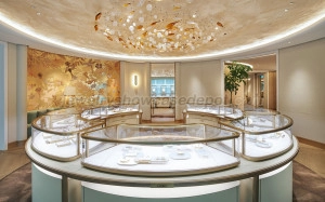 cartier jewelry display counter