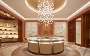 cartier jewelry display counter