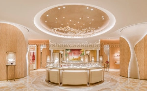 cartier jewelry display counter