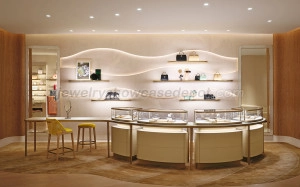 cartier jewelry display counter