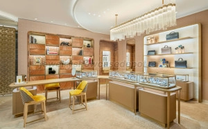 cartier jewelry display counter