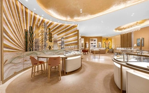 cartier jewelry display counter