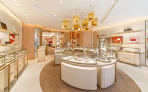 cartier jewelry display counter