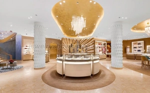 cartier jewelry display counter