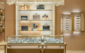 cartier jewelry display counter