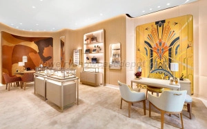cartier jewelry display counter