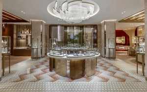 cartier jewelry display counter