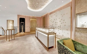 cartier jewelry display counter
