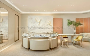 cartier jewelry display counter