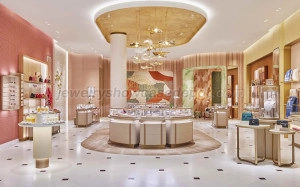 cartier jewelry display counter
