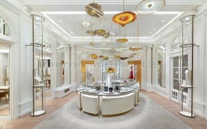 cartier jewelry display counter