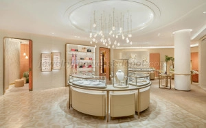 cartier jewelry display counter