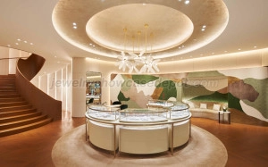 cartier jewelry display counter