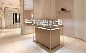 cartier jewelry display counter