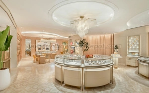 cartier jewelry display counter