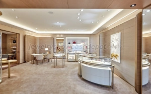 cartier jewelry display counter