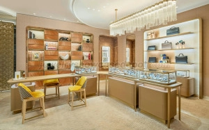 cartier jewelry display counter