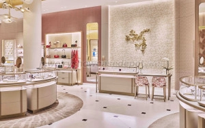 cartier jewelry display counter