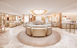 cartier jewelry display counter