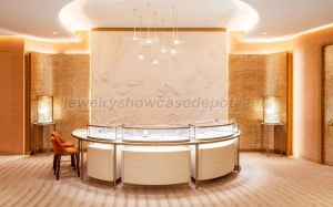 cartier jewelry display counter