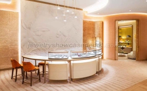 cartier jewelry display counter