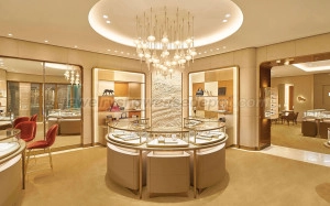 cartier jewelry display counter