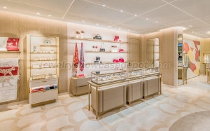 cartier jewelry display counter