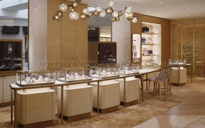 cartier jewelry display counter