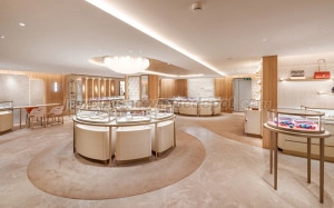 cartier jewelry display counter