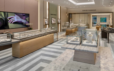 luxury watch store interior design