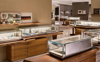 luxury watch store interior design